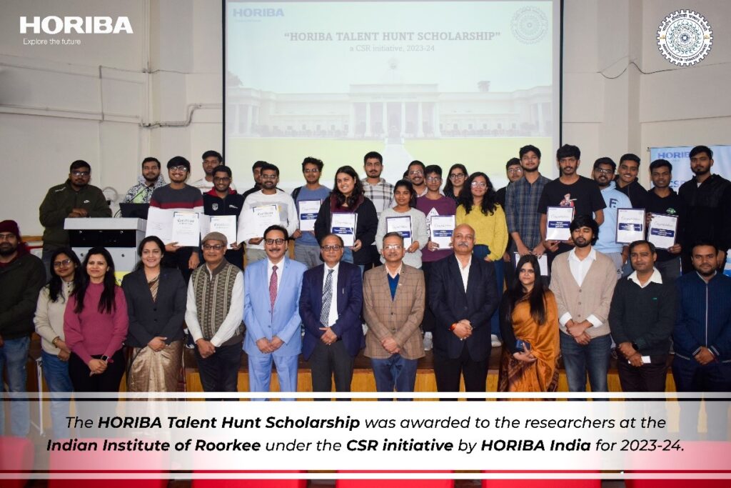 HORIBA Talent Hunt Scholarship Recognizes Excellence at Indian Institute of Technology Roorkee (IIT Roorkee)