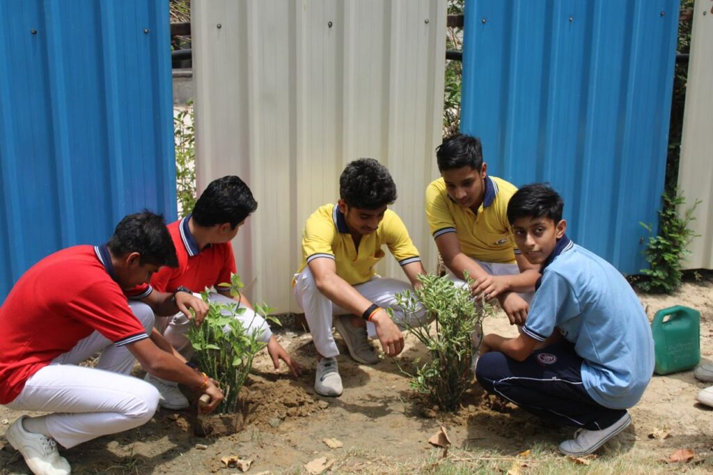 Students from Hi Tech World School Lead the Charge on World Environment Day in Wave City Central Park