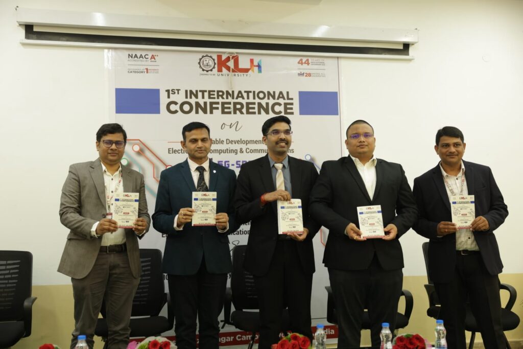 KLH Deemed to be University Hyderabad Hosts 1st International Conference on Sustainable Developments in Electronics, Computing, & Communications   