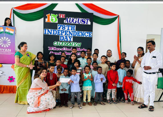 Ryan International Academy Hinjawadi Celebrates Independence Day with Emmanuel Orphanage