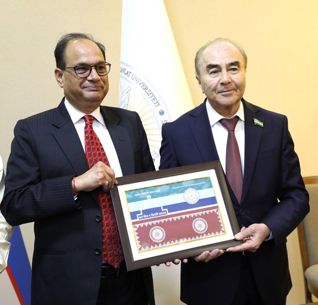 IIT Roorkee Forges Global Partnership with Uzbekistan: Landmark Agreements Signed with Samarkand State University