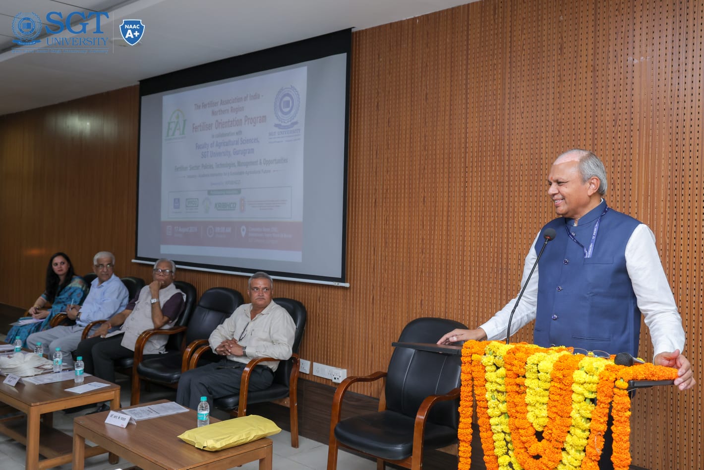 FAI Brings Fertiliser Industry to the Classroom: Agri Students at SGT University Get Sector Orientation