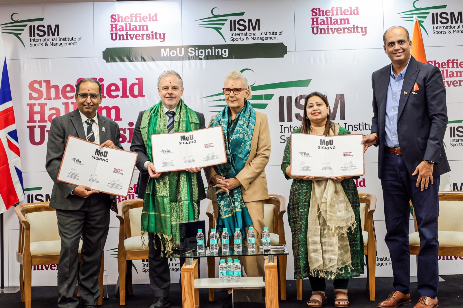 Sheffield Hallam University strengthens ties with India through three university partnerships