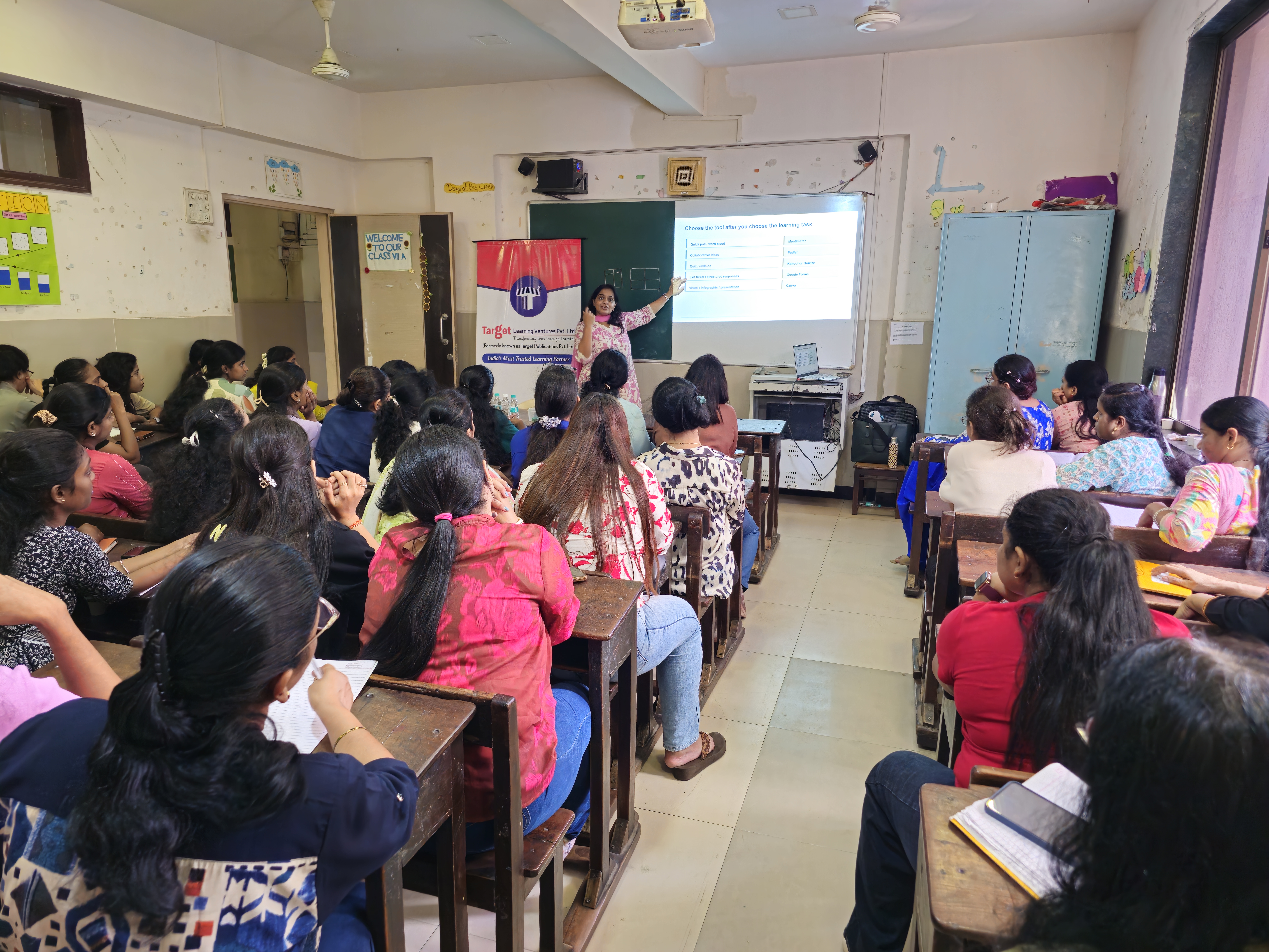 Target Learning Ventures Equips C.B.M. High School Teachers with Digital Tools for More Interactive Classrooms