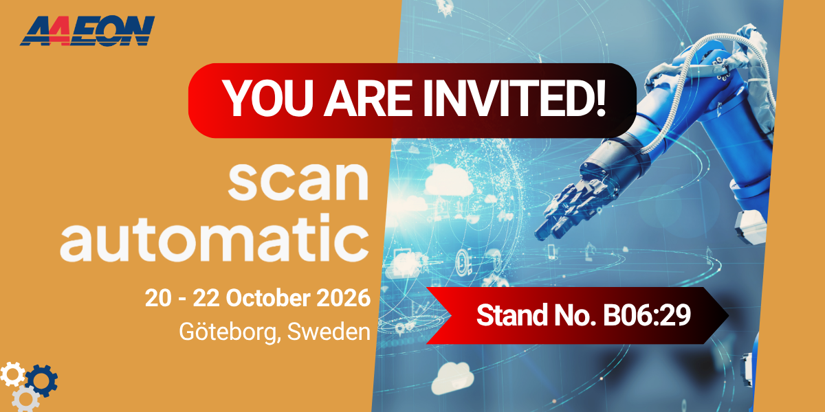 AAEON Heads to Scanautomatic 2026 to Deliver New Platforms, Demos, and More