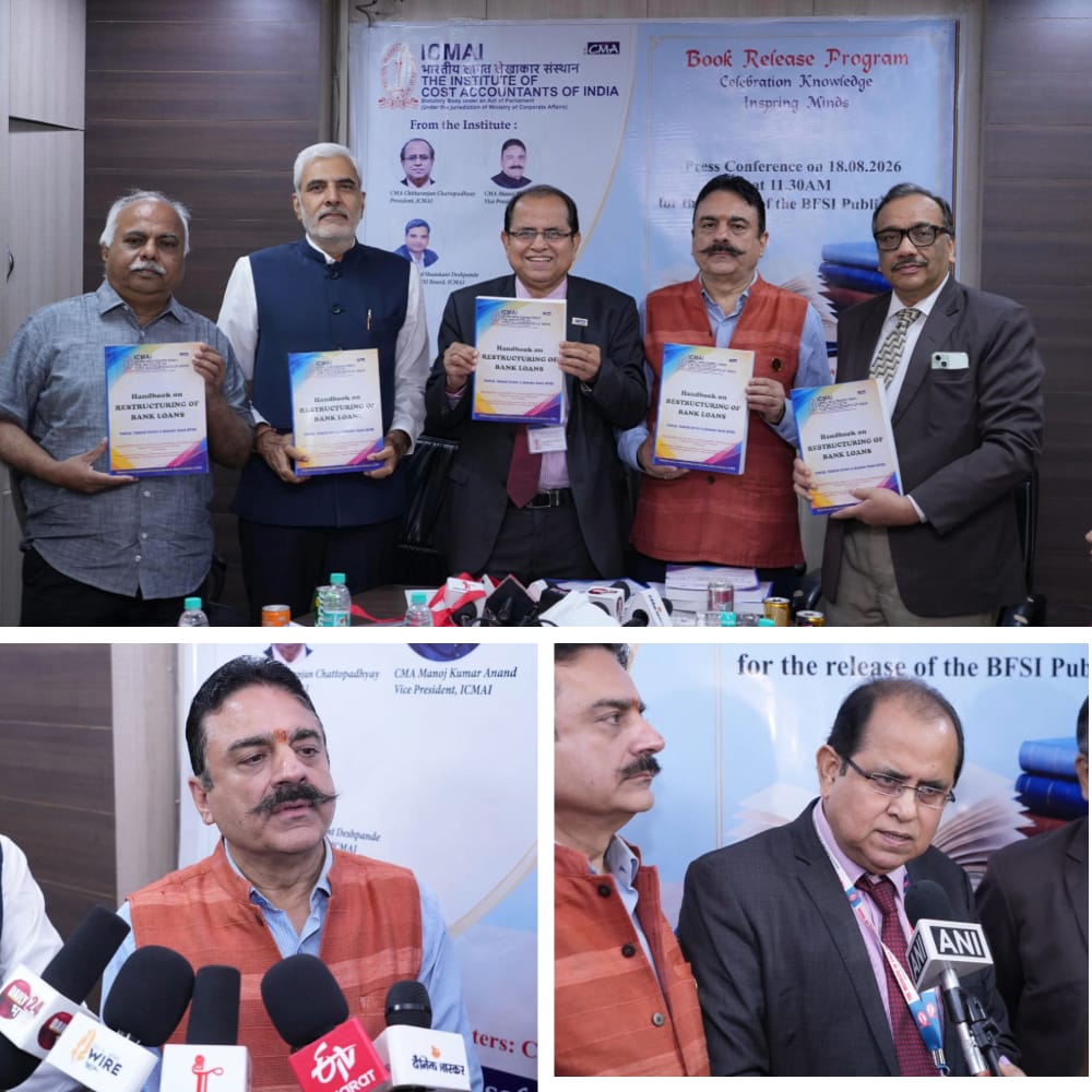 ICMAI Steps Up ECL Preparedness with New Handbooks on Credit Loss and Loan Restructuring