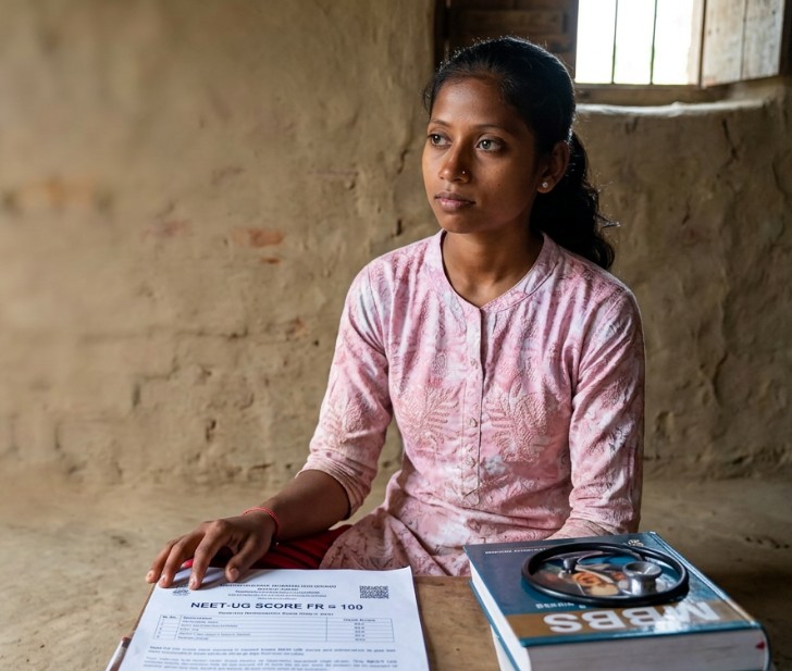 Odisha's Kabita Hikaka clears NEET on third attempt, but financial crisis clouds MBBS dream