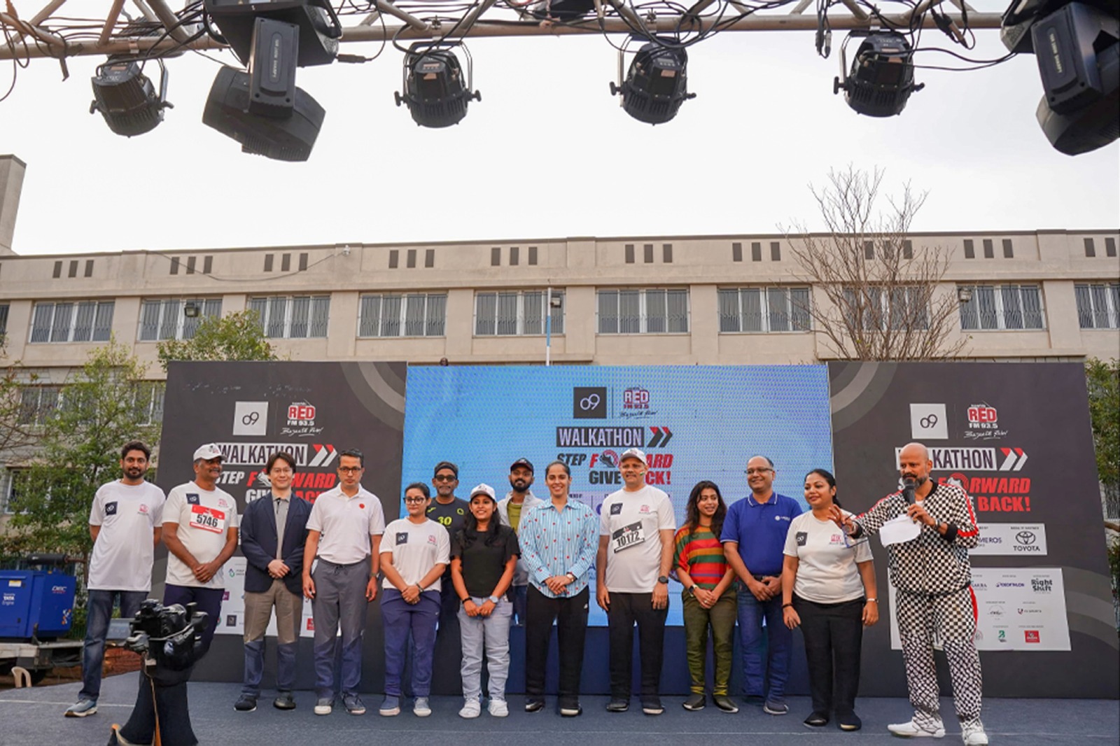 93.5 Red FM and o9 Solutions’ Walkathon 2026 Witnessed Over 4,000 Participants in Bengaluru, with Saina Nehwal Flagging Off the Event.