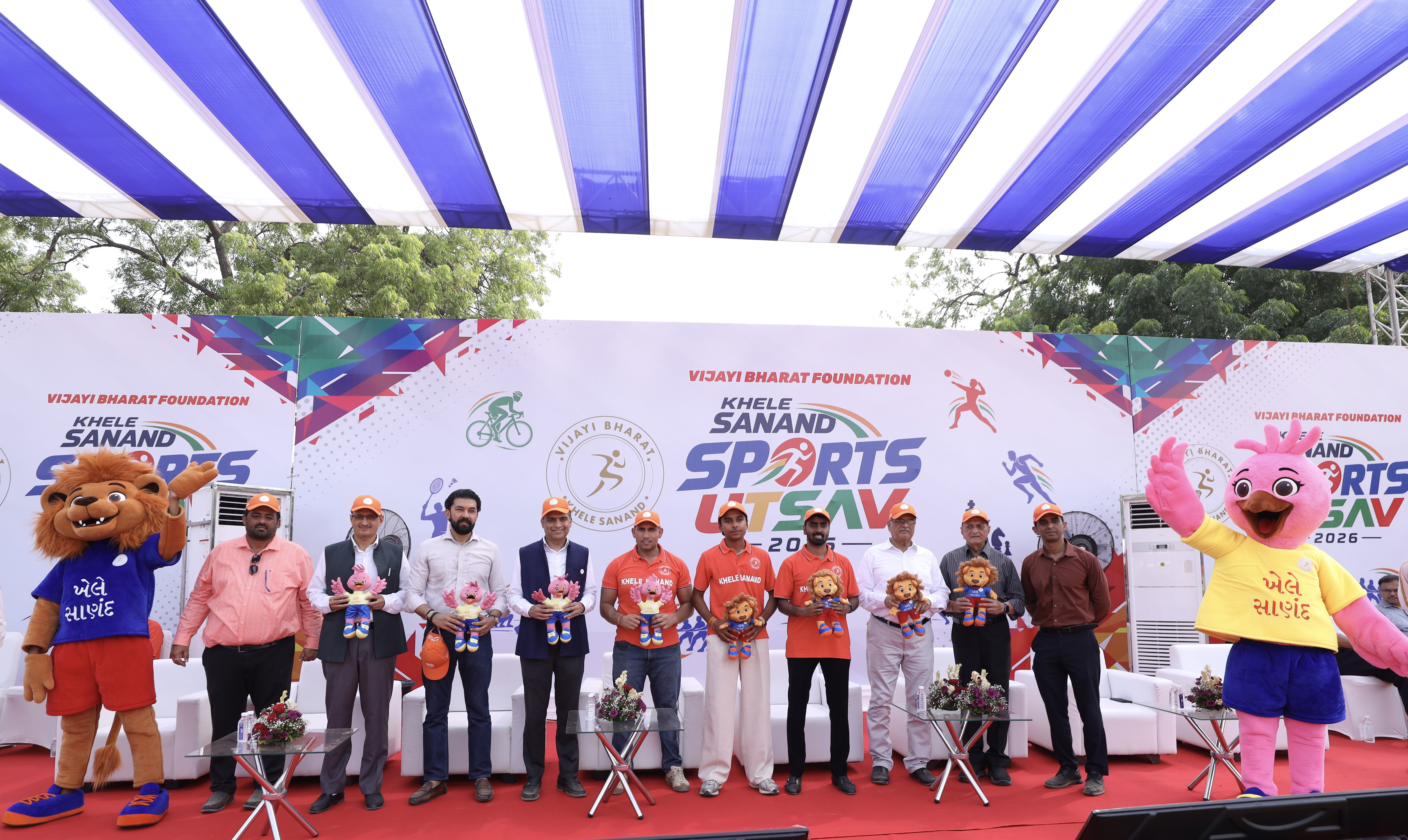 VBF concludes Khele Sanand Sports Utsav 2026, bringing over 45,000 young athletes together across 105 villages