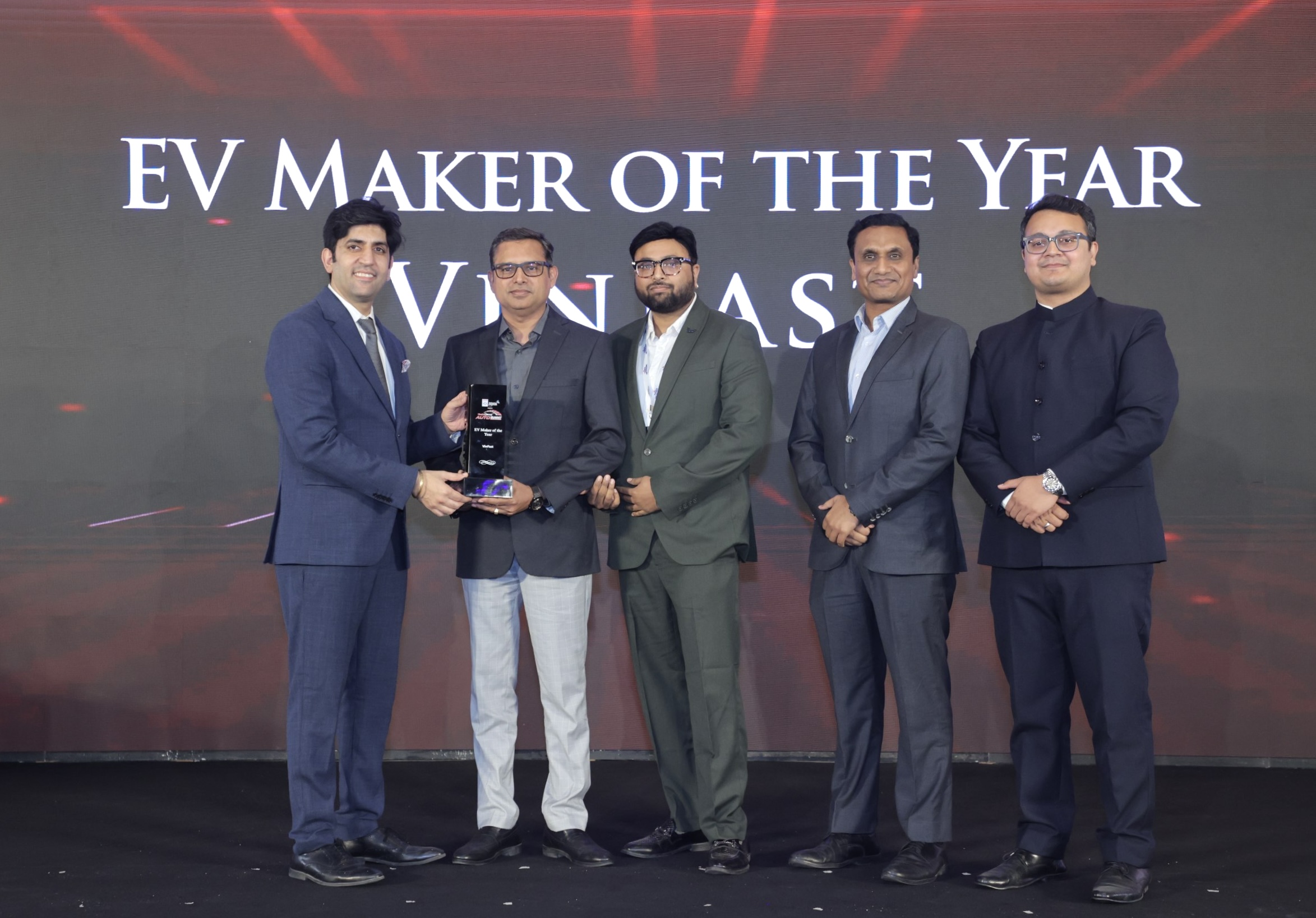 VinFast Honoured as 'EV Manufacturer of the Year' At Times Drive Auto Summit & Awards 2026