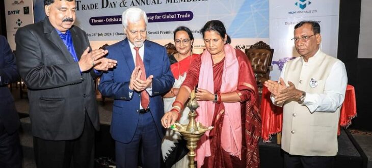 WTCBhubaneswar - world trade day celebrations - lamp lighting